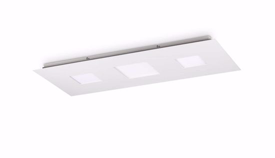 Relax pl d090 ideal lux plafoniera led 58w 3000k moderna doppia emissione