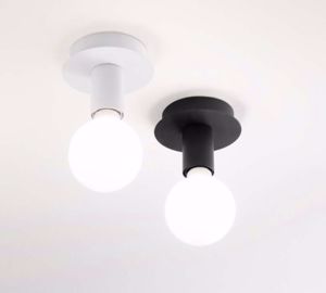 Rosone lampada da soffitto bianco per interni perenz illuminazione