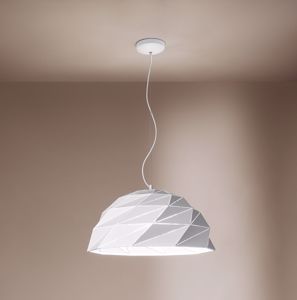 Lampadario tilt perenz illuminazione per cucina moderna cupola design bianca
