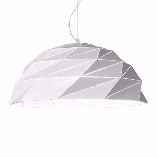 Lampadario tilt perenz illuminazione per cucina moderna cupola design bianca