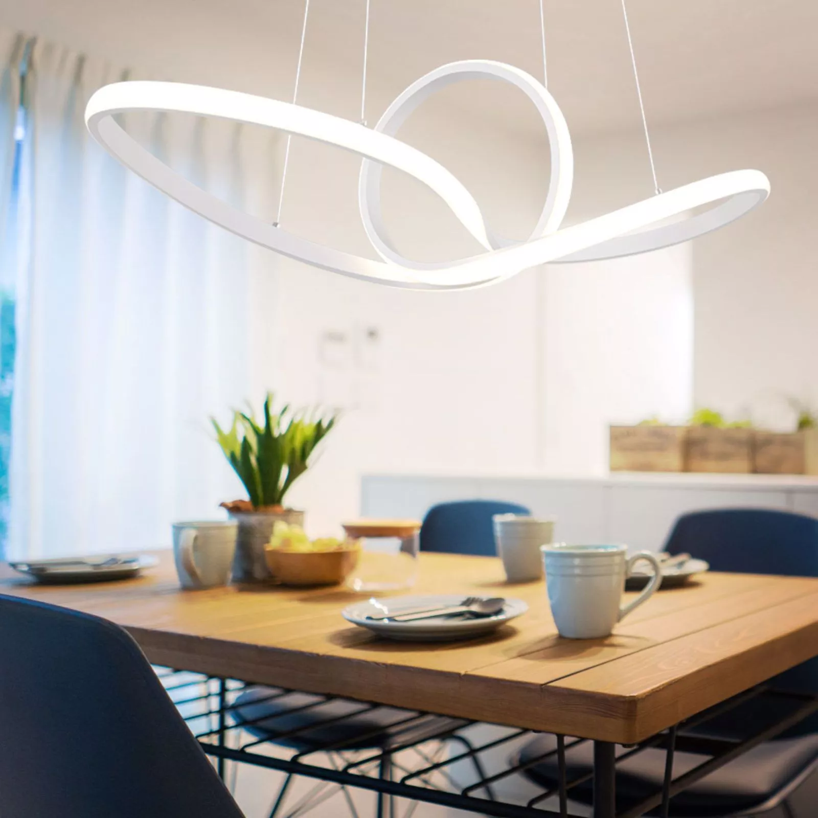 Mazzola luce lampadario bianco per soggiorno design moderno led