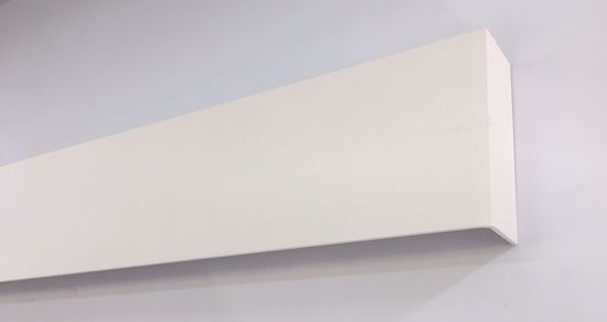 Isyluce applique led 24w 3000k rettangolare moderna metallo bianco 59cm