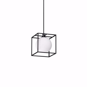 251127 LINGOTTO Ideal Lux lampada da comodino cubo moderno vintage