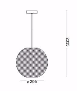 Ideal lux net sp1 d29 lampadario moderno design metallo nero cavo regolabile