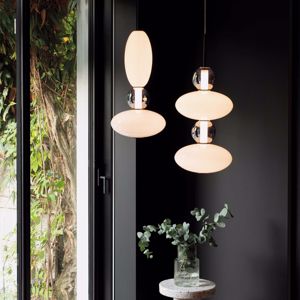 Ideal lux lumiere-2 sp lampada a sospensione led 3000k per soggiorno contemporanea