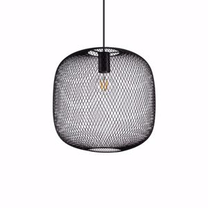 Net sp1 d34 lampadario da cucina moderna metallo nero ideal lux