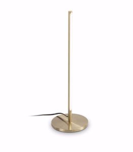 Ideal lux lampada da tavolo filo tl ottone per solotto led 3000k