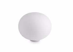 Ideal lux smarties tl1 d40 lampada da tavolo 40 cm sfera vetro