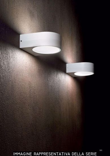 Iko ap1 ideal lux applique per esterno ip54 antracite mdoerna