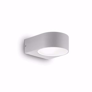 Iko ap1 ideal lux applique da esterno ip54 grigio design moderno