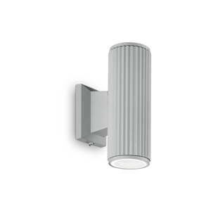 Base ap2 ideal lux applique da esterno cilindro grigio luce updown