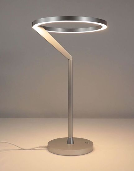 Lampada da tavolo moderna vivida meridiana sabbia led 15w 3000k 4000k