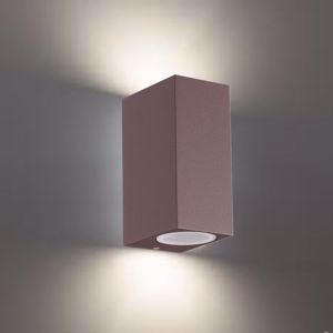 Up ap2 ideal lux applique da esterno ip44 coffee luce sopra e sotto