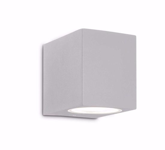 Up ap1 ideal lux applique da esterno cubo grigio ip44