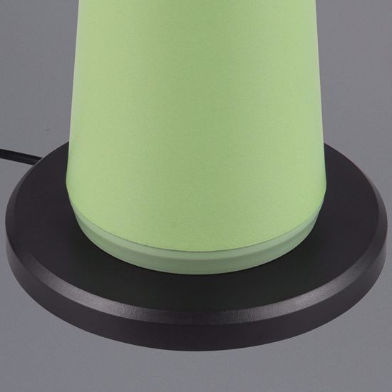 Lampada led tricolor senza fili ta tavolo portatile verde pistacchio per esterni