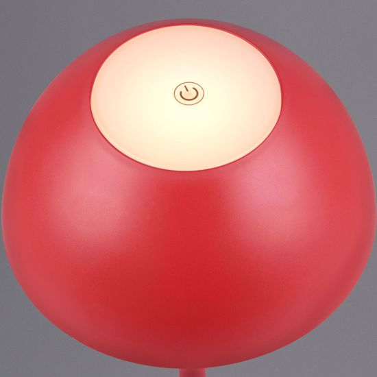 Lampada da esterno portatile senza fili rossa led moderna