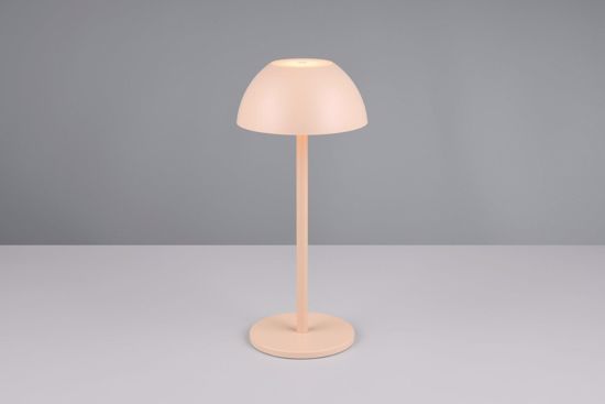 Lampada per tavolo da esterno senza fili led 3000k colore sabbia moderna ricaricabile