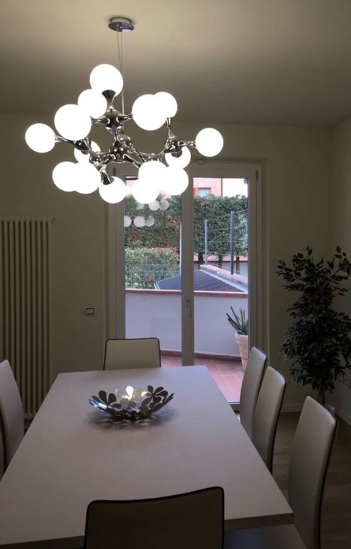Lampadario nodi sp15 bianco ideal lux moderno per soggiorno