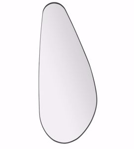 Specchio da parete 170x70 design moderno verticale orizzontale cornice nero
