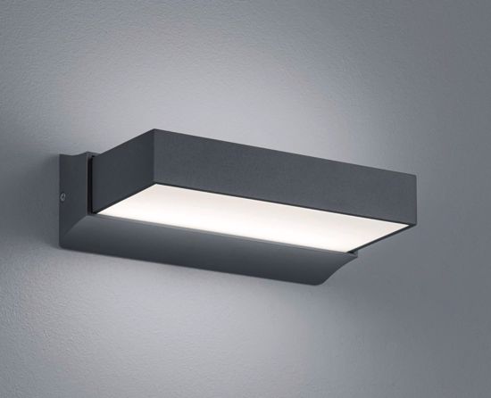 Applique da esterno doppia luce per balcone led 11w 3000k ip54