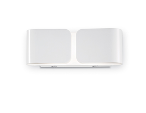 Clip ap2 mini lampada da parete bianco applique da interno ideal lux