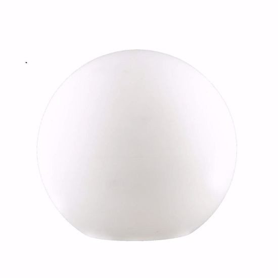 Sole pt1 d50 lampada da terra sfera da giardino bianca per esterni ip44 ideal lux
