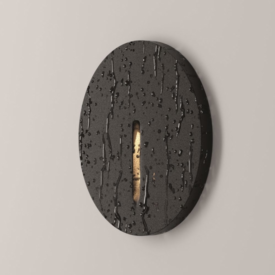 Maytoni segnapasso lock nero led per esterno da incasso 3w 3000k