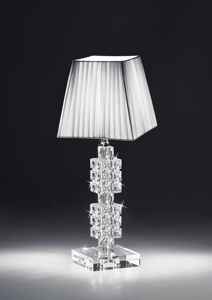 Lampada di vetro cristallo stile classico per camera da letto