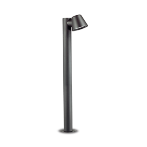 Gas pt1 ideal lux lampione a paletto antracite da esterno