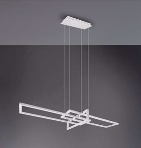 Lampadario led 34w 4000k bianco dimmerabile per soggiorno