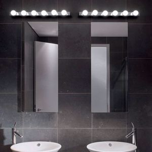 Prive ap8 applique per grande specchio bagno cromo ideal lux
