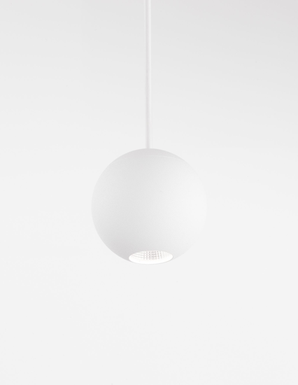 Lampada lampadario a sospensione pendente sfera bianca per cucina