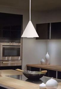 Ideal lux a-line sp1 lampada a sospensione bianco per cucina