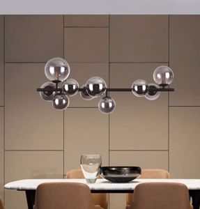Perlage sp10 ideal lux lampadario a sospensione nero per soggiorno moderno