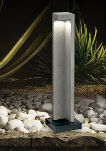 Ideal lux titano pt h74 3000k lampione ip55 design minimalista