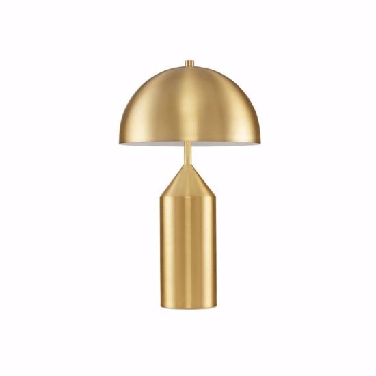 Abat jour lampada da comodino oro design per camera da letto