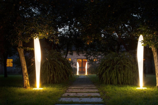 Lampada design moderno da giardino da esterno ip65  linea light peggy