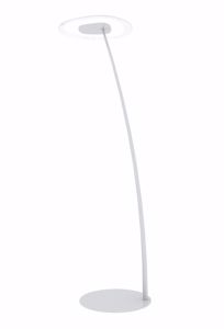Antigua fl linea light piantana bianca design moderna led 3000k dimmerabile