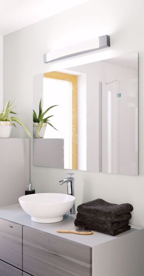 Applique per specchio per bagno ip44 16w 4000k cromato