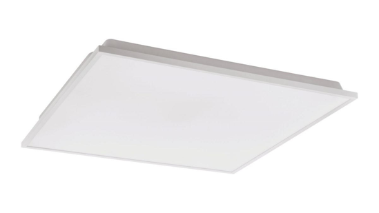 Plafoniera quadrata 60cm bianca led dimmerabile 32w tramite app