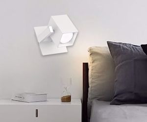 Mouse ap1 applique da comodino per camera da letto luce orientabile bianco ideal lux