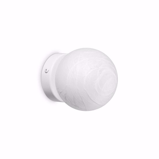 Ideal lux carta ap1 d10 applique sfera rivestimento effetto carta