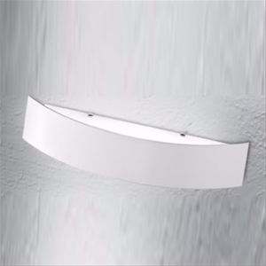 Applique curve&apos; linea light led 3000k bianco design moderna