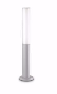 Ideal lux etere pt 3000k lampione 60cm grigio da esterno ip44 led 9,5w