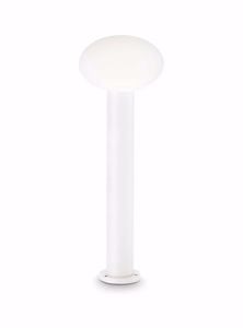 Clio mpt1 ideal lux lampione da giardino 60cm bianco