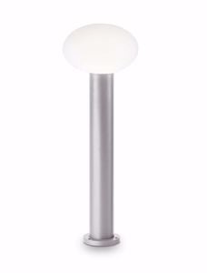 Ideal lux clio mpt1 lampione da giardino grigio ip44 h60cm