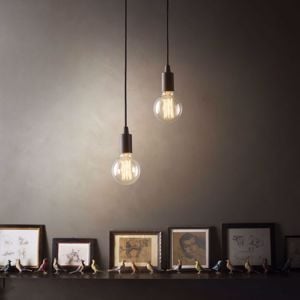 Edison sp1 lampada a sospensione bianca ideal lux minimalista