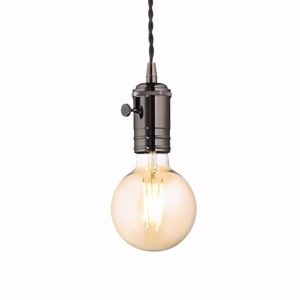 Doc sp1 ideal lux lampada a sospensione vintage piombo