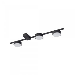 Plafoniera nera per cucina moderna design luminosa