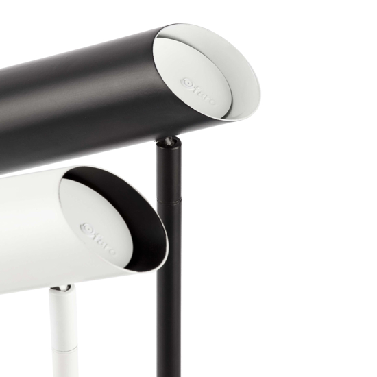 Lampada da scrivania nera design moderna orientabile